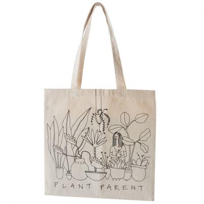 Plant Parent 15"x 15" Off- White
