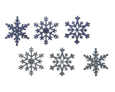 Snowflake Orn Asst. 5"
