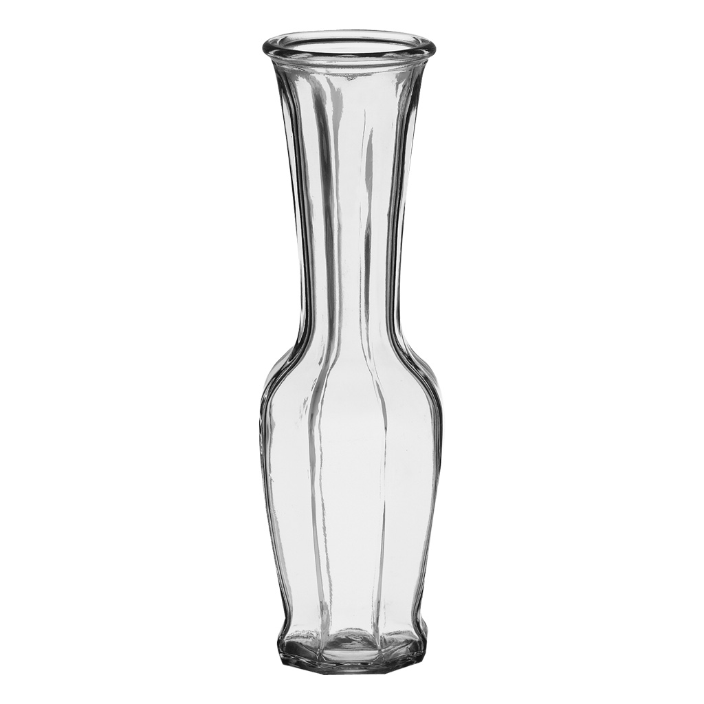 Octavia Bud Vase 9" Clear