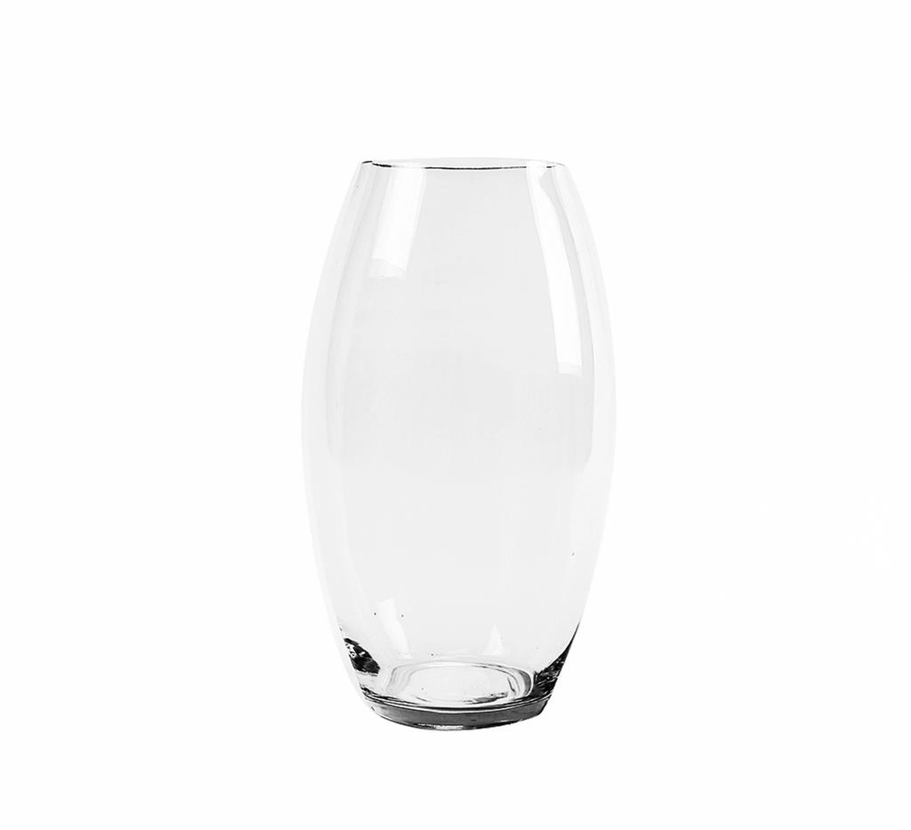 Bullet Vase 4"x 12" Clear
