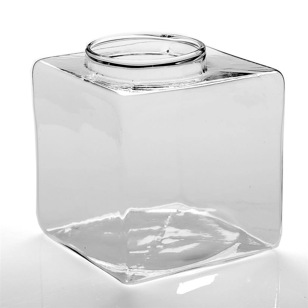 Cadence Vase 3"x 3.5" Clear