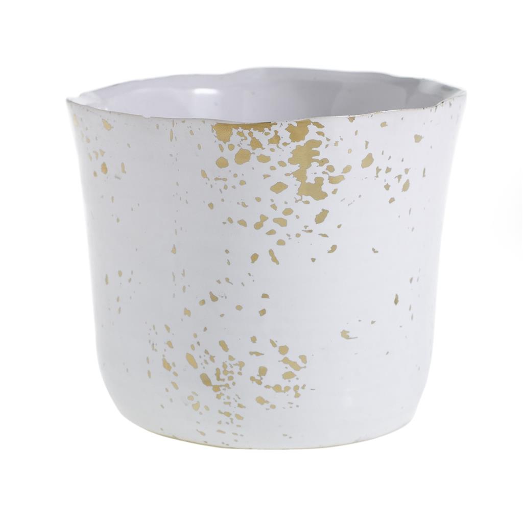 Solange Pot 6.5"x 5.5" White