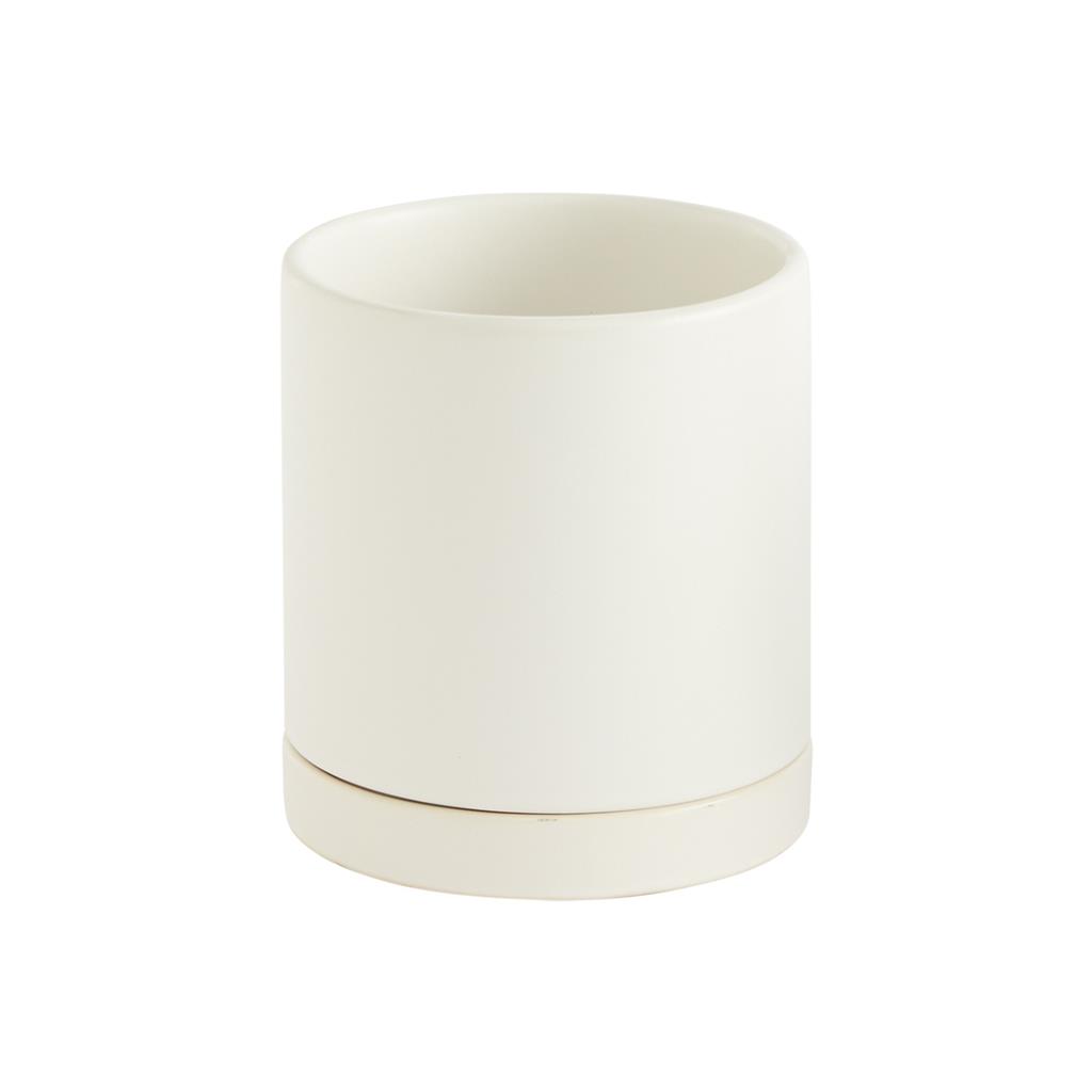 Romey Pot 5.25"x 5.75" White