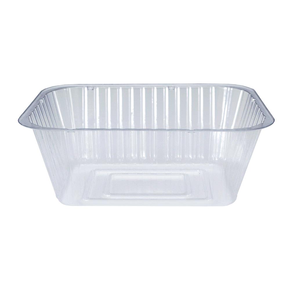 Liner Oval Plastic 7" Clear