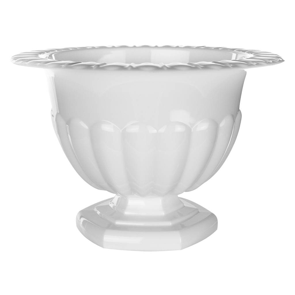Abby Compote 4.25" White
