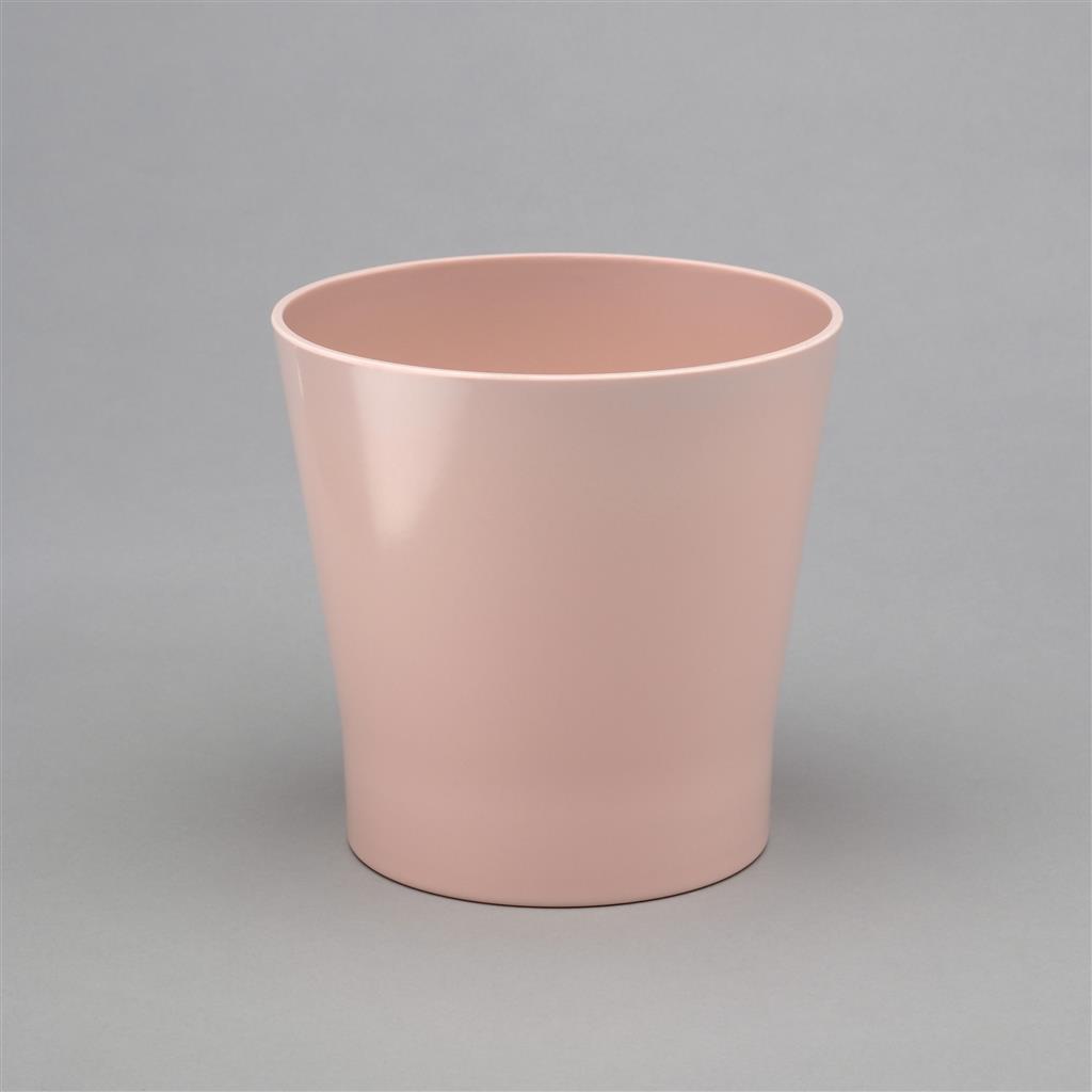 Tapered Pot 5.75"x 5.5" Lt. Pink