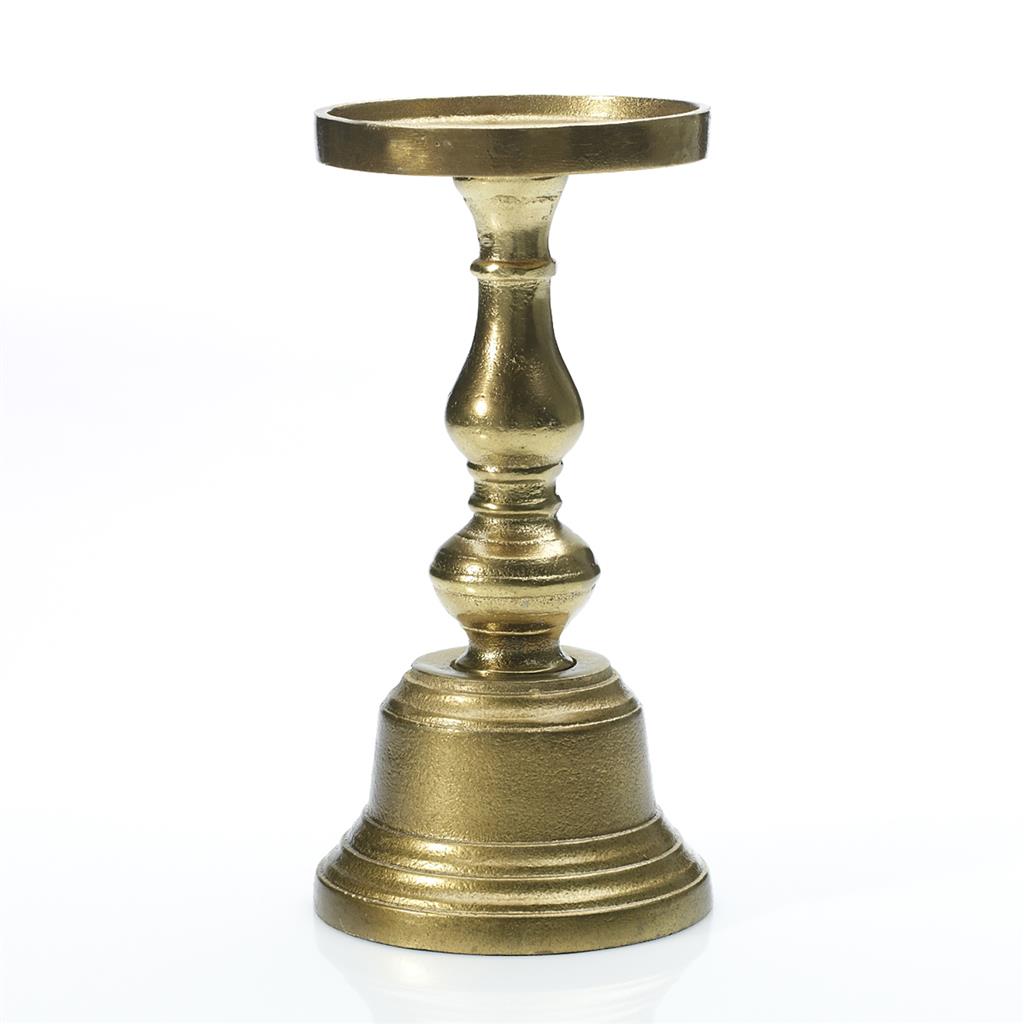 Athena Candleholder 9.5" Gold