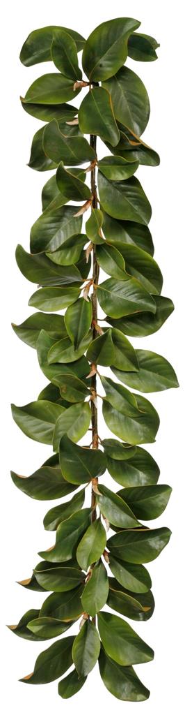 Magnolia Leaf Garland 5' Green