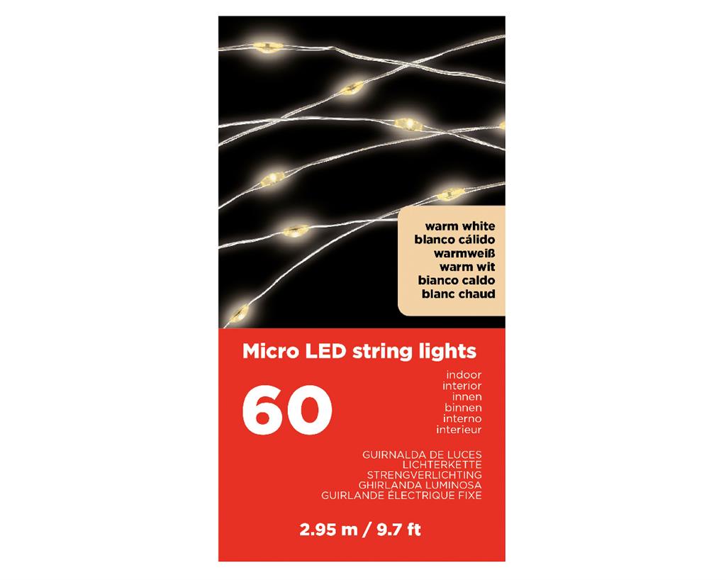 MicroLED String 10' 60L W.White