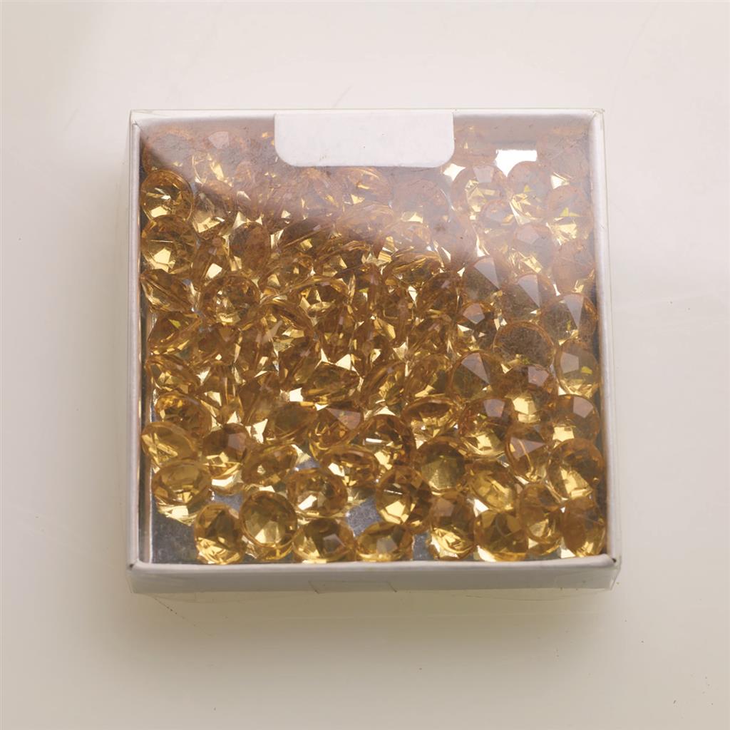 Small Diamonds 10mm x85pc Gold
