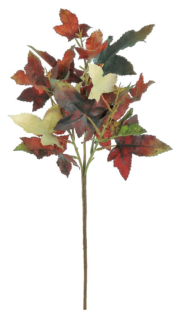 Fall Mapel Leaf 21" Rust/Moss