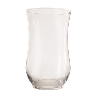 Hurricane Vase 10.5" Clear
