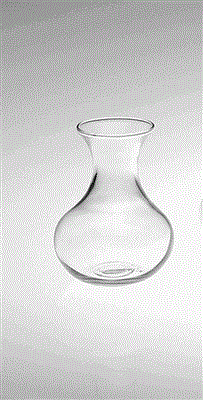 Vase Sweetheart4.25"#4013Clear