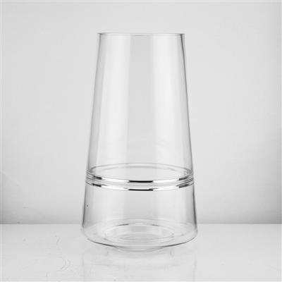 Ring Glass Vase 6.75"x 12"