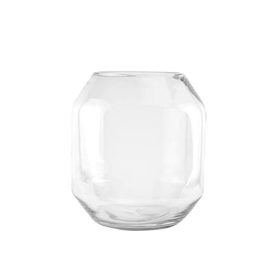 Nova Vase 9"x 10" Clear