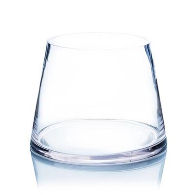 Taper Up Vase 6"x 12" Clear