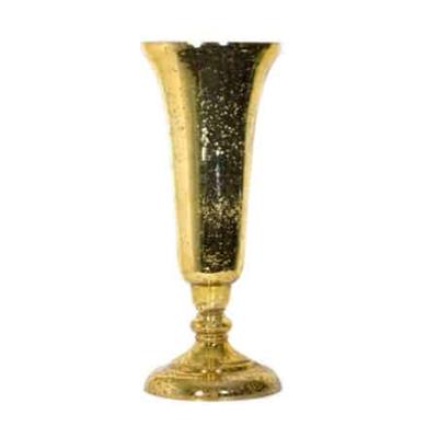 Mercury Urn Vase 29"x8" Gold