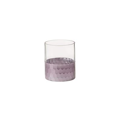 Elsa Vase 3.25"x 4" Purple