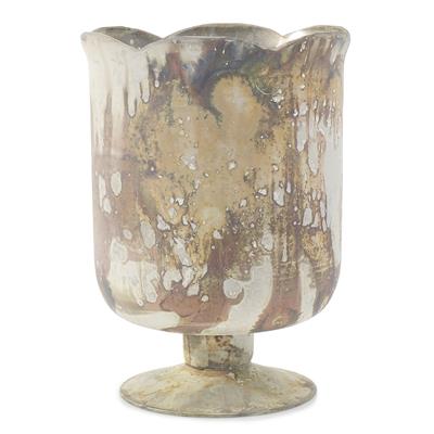 Chelsea Vase 5.25"x 7.5White Marble