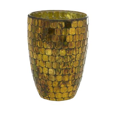 Gaudi Vase 4.5"x 6.5" Gold
