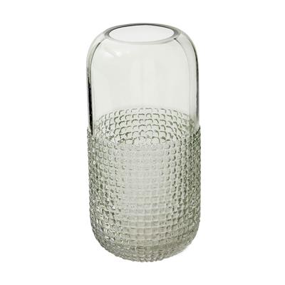 Clerel Vase 5"x 10" Grey