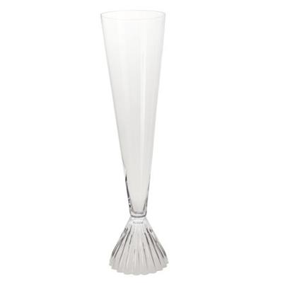 Semplice Vase 9.5"x 39.25" Clear