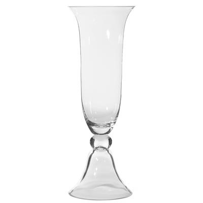 Garnier Vase 9"x 24" Clear