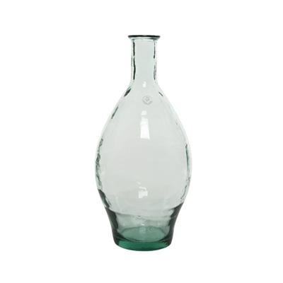 Recycled Glass Vase 11"x 23.5" SageClr