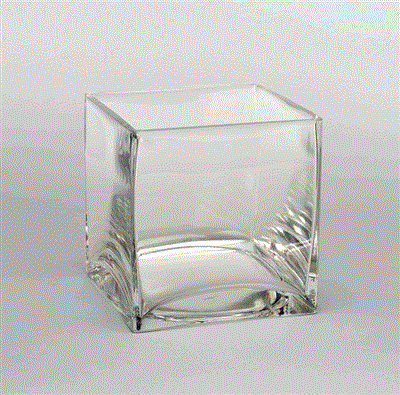Premium Cube 3"x 3" Clear