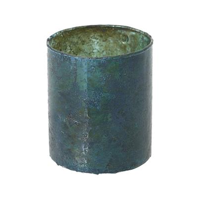Bluejay Glass Cylinder 2.75"x3" Blue