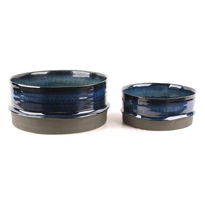 Limoges Pot 8.75"x 4" Blue