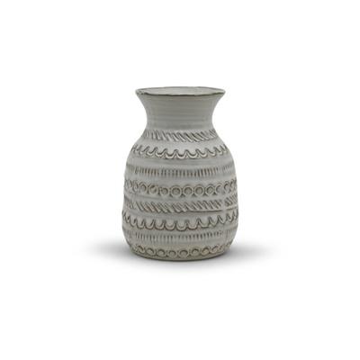 Pina Vase 4.5"x 7.5" White