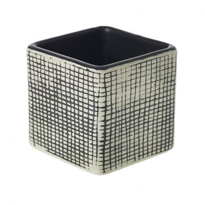 Checkered Cube 3"x 3"
