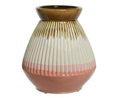 Duva Vase 7"x 7.8" Multi