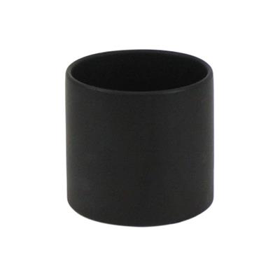 Ceramic Pot 6.5"x 6" Black