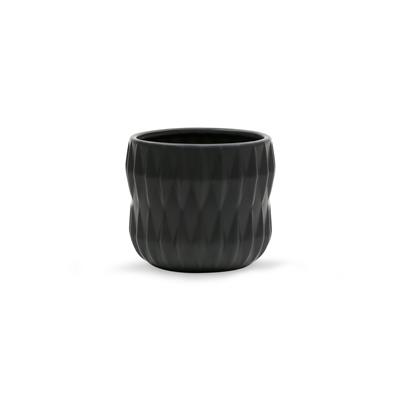 Argyle Pot 6.5"x 6" Black