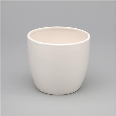 Ceramic Rnd Pot 4.5" White