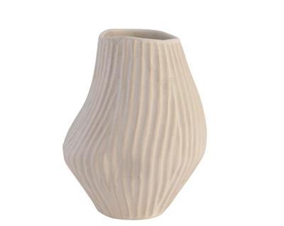 Kaigara Vase 6"x 8" Light-Brown
