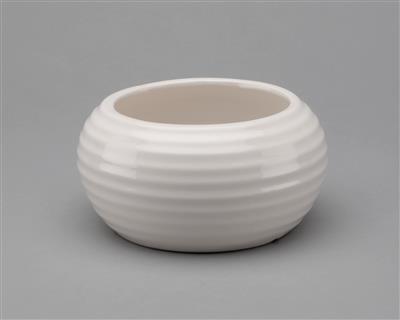Cer. Bowl Pot 4x3" White