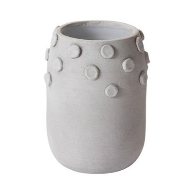 Finley Canister 6.5"x 7.5" White