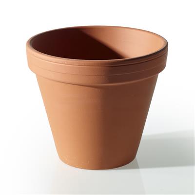 Clay Pot 6"x 5.25" Orange