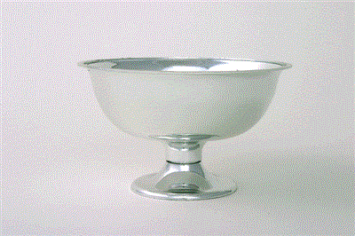 Centerpiece Bowl 6.5"x 4" Silver