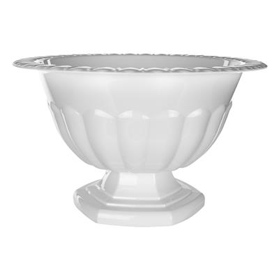 Abby Compote 5" White