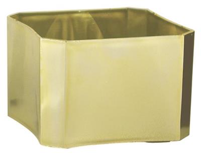 Box Planter 4.5"x 3.5" Gold