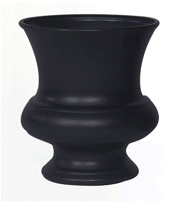 Designer Urn 7.75" #80 Black