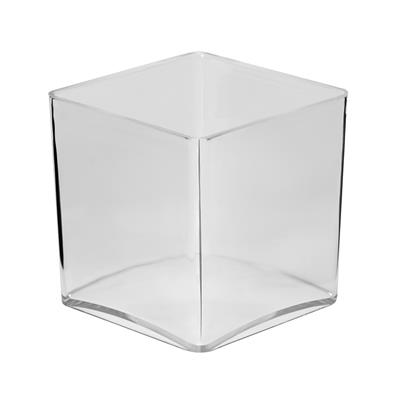 Design Cube 4" Clear