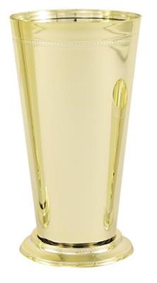 Mint Julep Vase 4"x 7.5" Gold