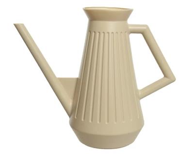 Watering Can 5.5"x 9.65" Off-White