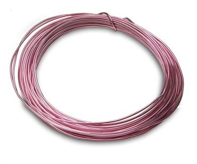 Aluminum Wire 12ga 39' Pink