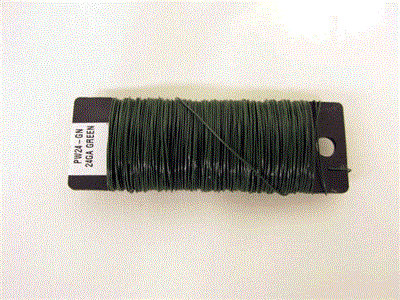 Paddle Wire Gauge #24 Green
